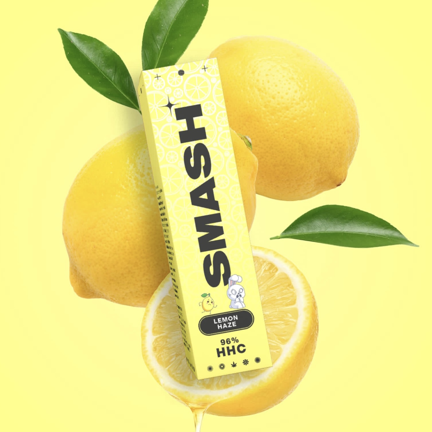 SMASH HHC Vape - Lemon Haze 1ml