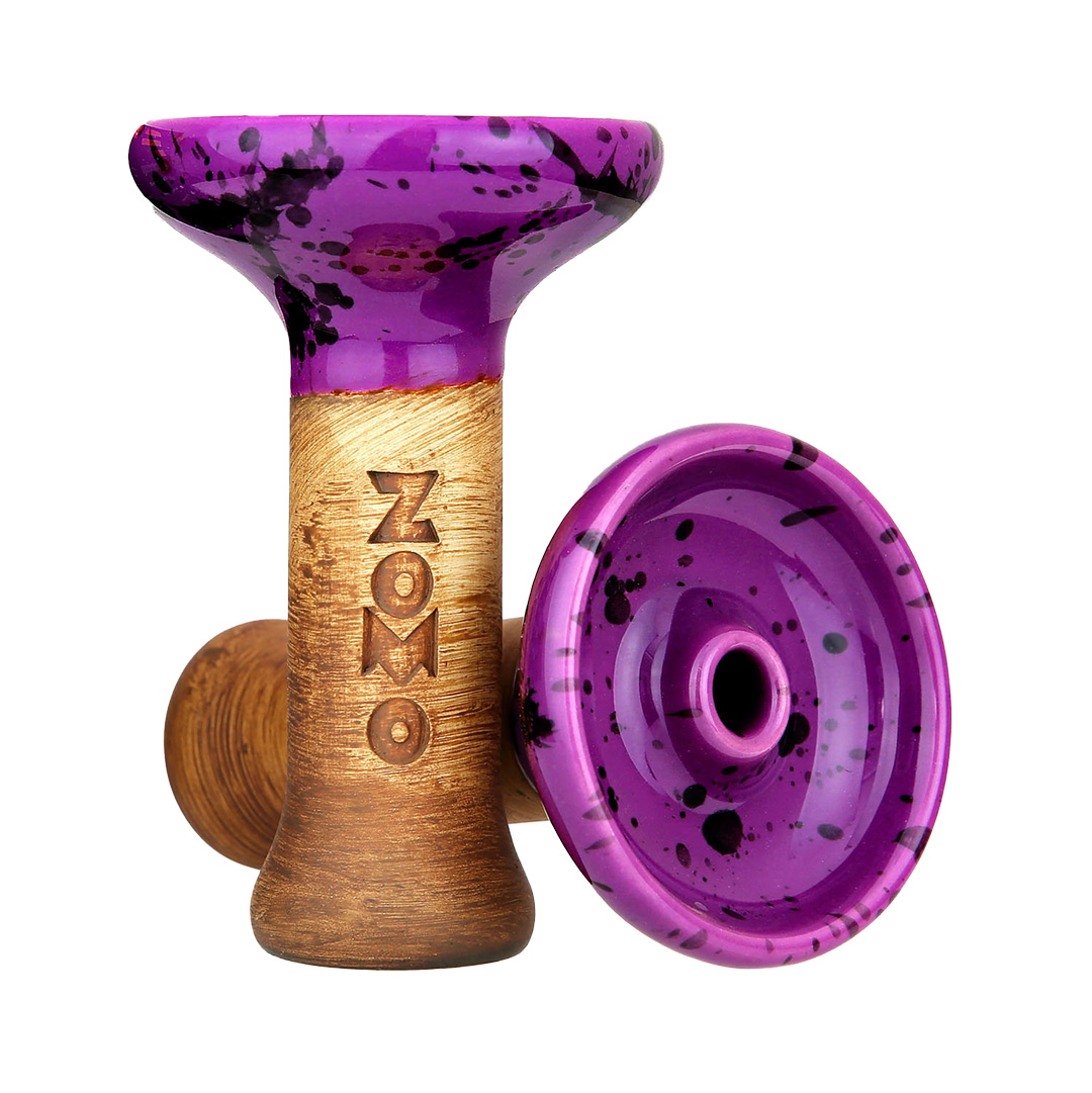 Oblako X Zomo Shisha Phunnel Kopf Glazed Purple Dot Oblako X Zomo Shisha Phunnel Kopf Glazed Purple Dot