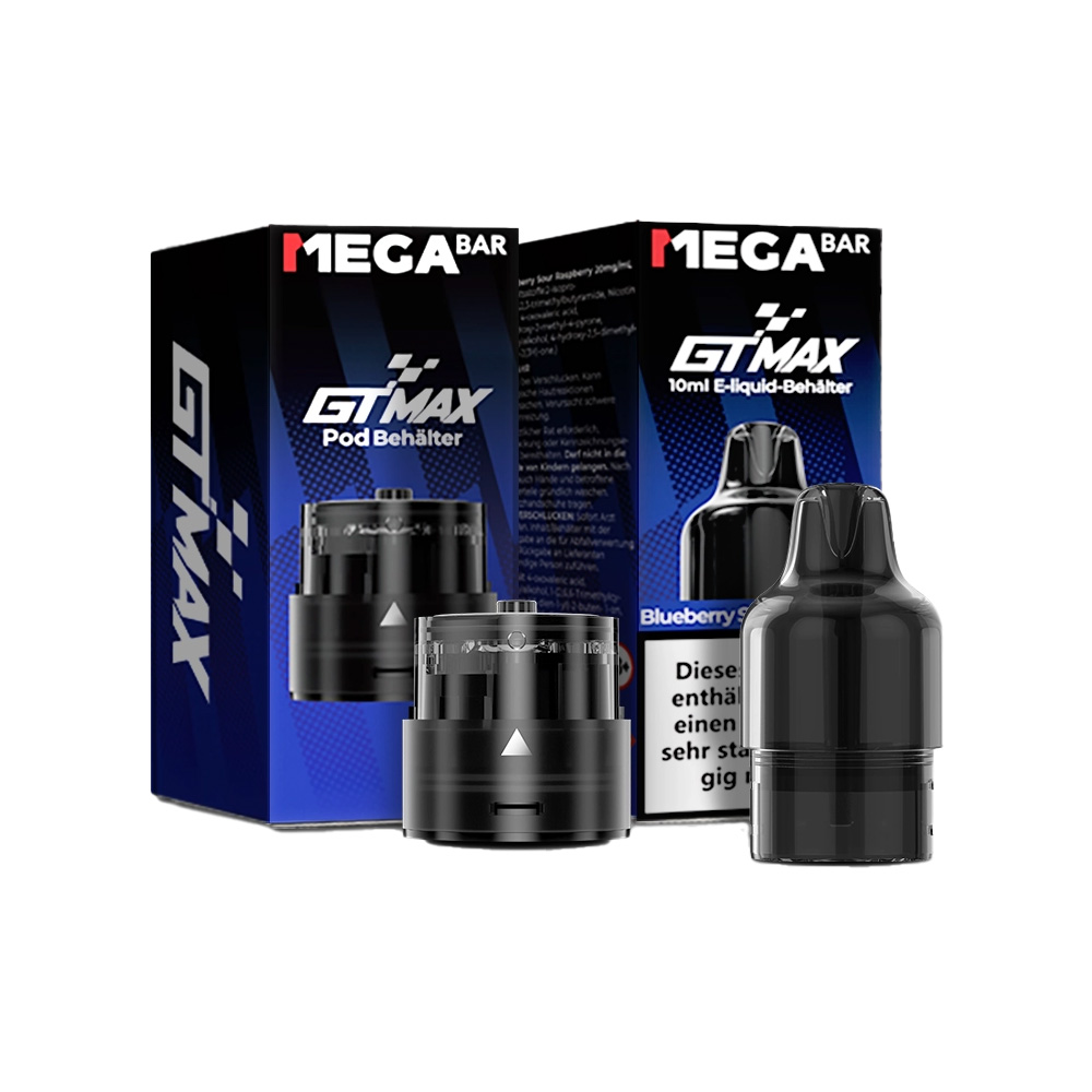 MegaBar GT Max Pod Blueberry Sour Raspberry 10ml MegaBar GT Max Pod Blueberry Sour Raspberry 10ml
