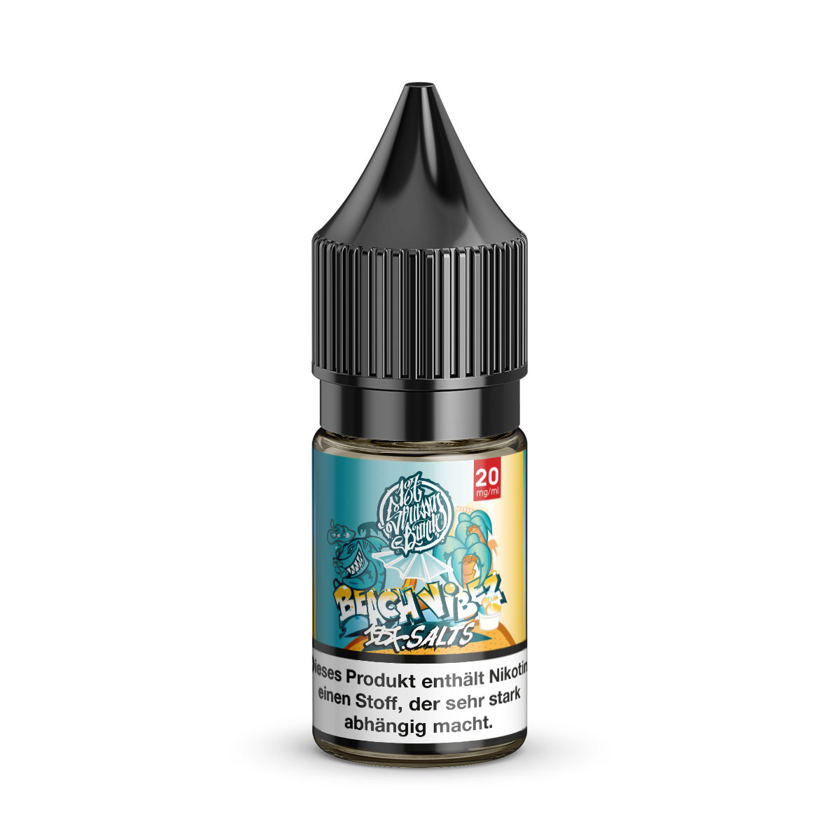 187 Strassenbande - Beach Vibez Nikotinsalz Liquid 10ml | 20mg/ml