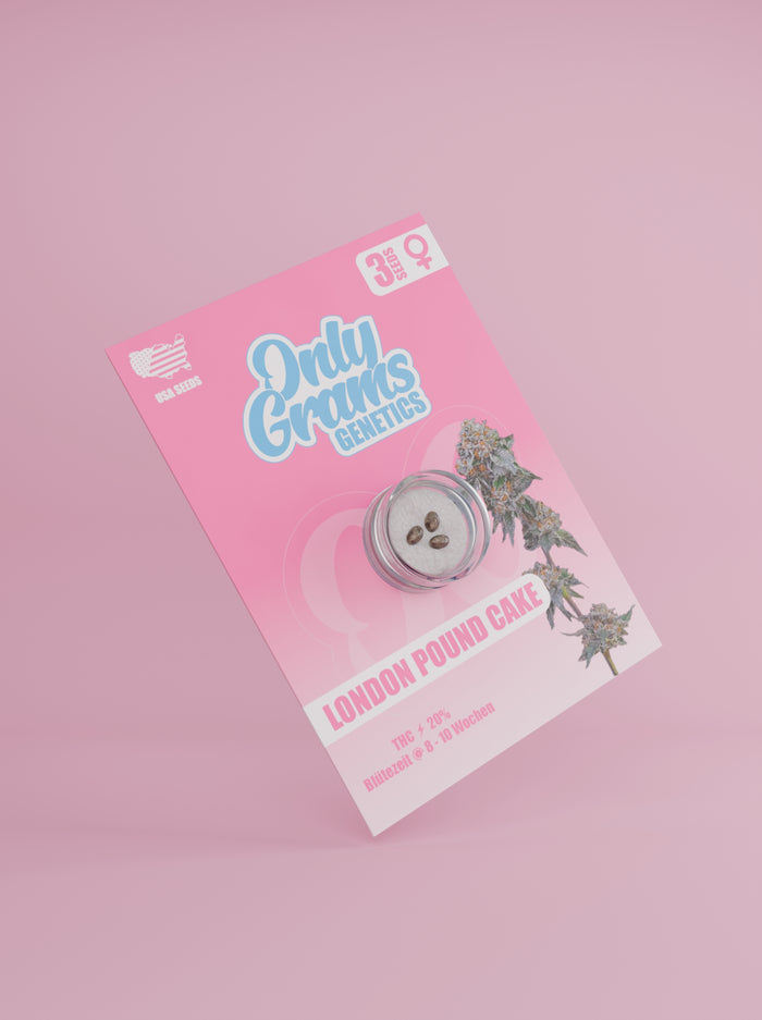 Only Grams Cannabissamen London Pound Cake Only Grams Cannabissamen London Pound Cake