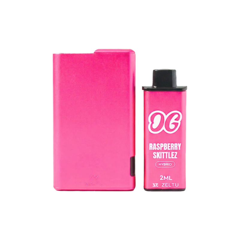 Only Grams x Zeltu Superior Blend Pod Starter Kit Raspberry Skittlez 2ml Only Grams x Zeltu Superior Blend Pod Starter Kit Raspberry Skittlez 2ml