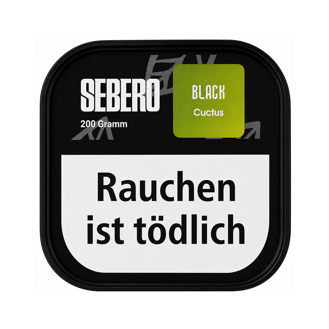 Sebero Darkblend Shisha Tabak Black Cactus 200g
