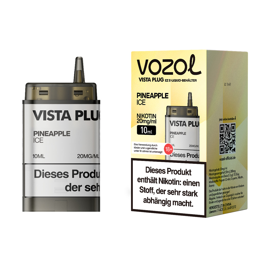 Vozol - Vista Plug EZ Pod - Pineapple Ice 10ml