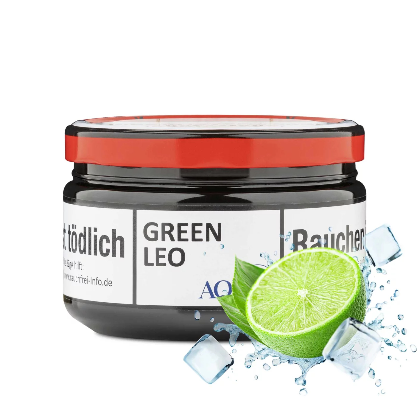 Aqua Mentha Pfeifentabak Green Leo 100g Aqua Mentha Pfeifentabak Green Leo 100g