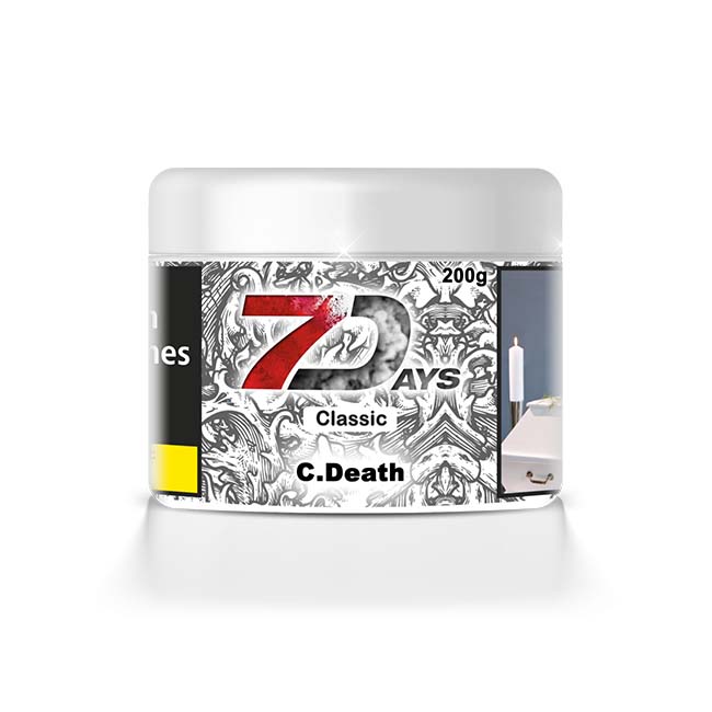 7 Days Classic Shisha Tabak - C. Death 200g