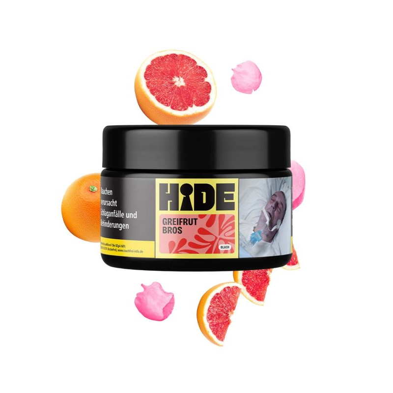 Hide Darkblend Shisha Tabak Dark Greifrut Bros 200g