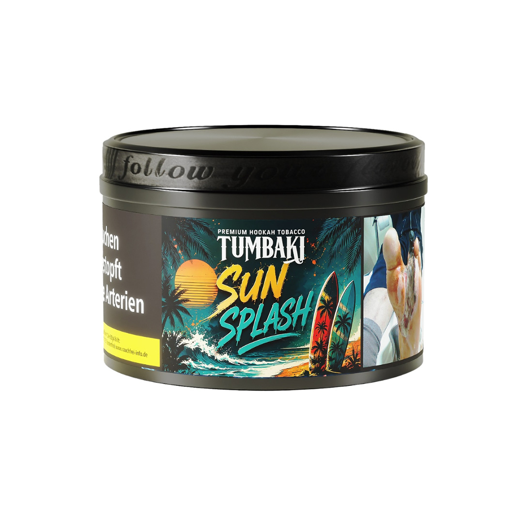 Tumbaki Virginia Shisha Tabak Sun Splash 200g