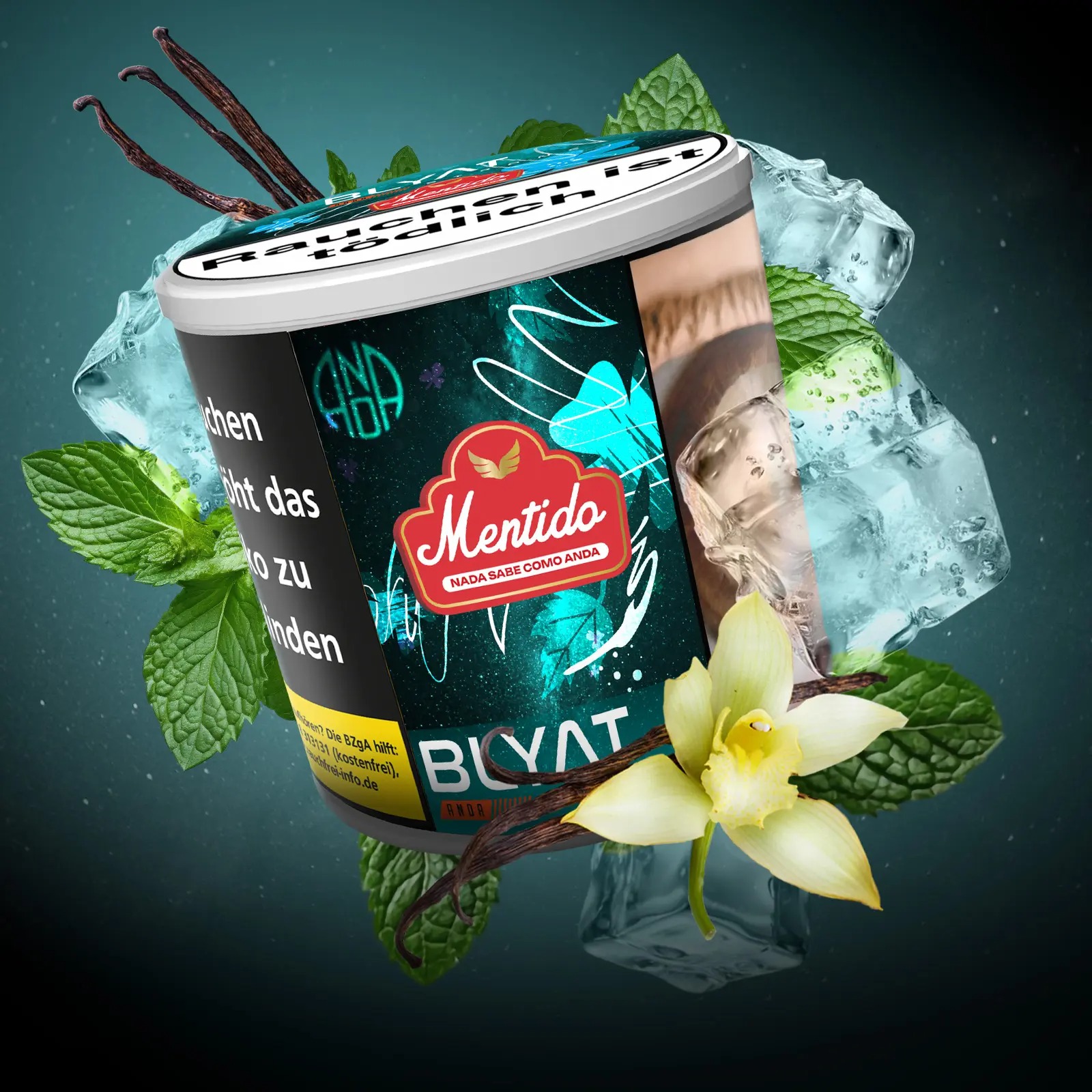 Blyat Shisha Tabak Mentido 200g Blyat Shisha Tabak Mentido 200g