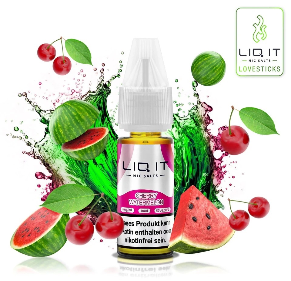 Lovesticks Liq It Liquid Cherry Watermelon 10ml Lovesticks Liq It Liquid Cherry Watermelon 10ml