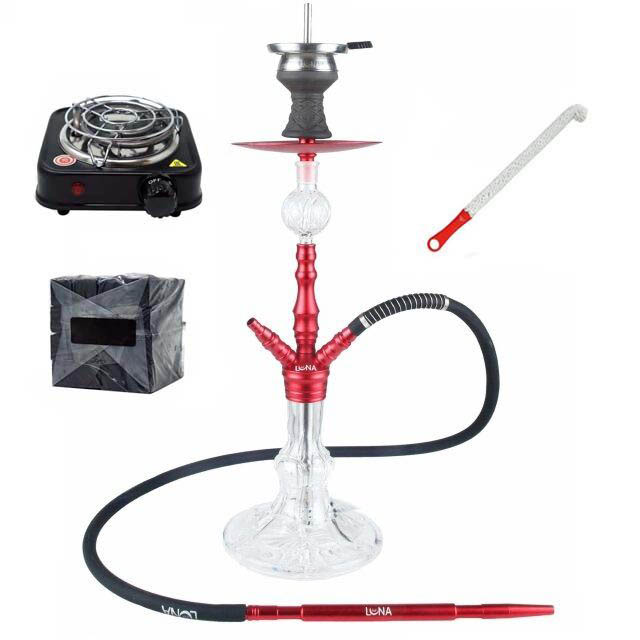 Luna Shisha Minima 2.0 Rot Komplettset Luna Shisha Minima 2.0 Rot Komplettset