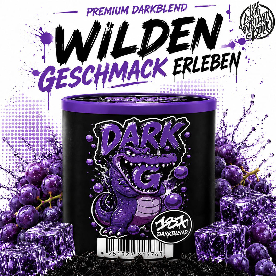 187 - Dark G 150g Shisha Tabak 187 - Dark G 150g Shisha Tabak