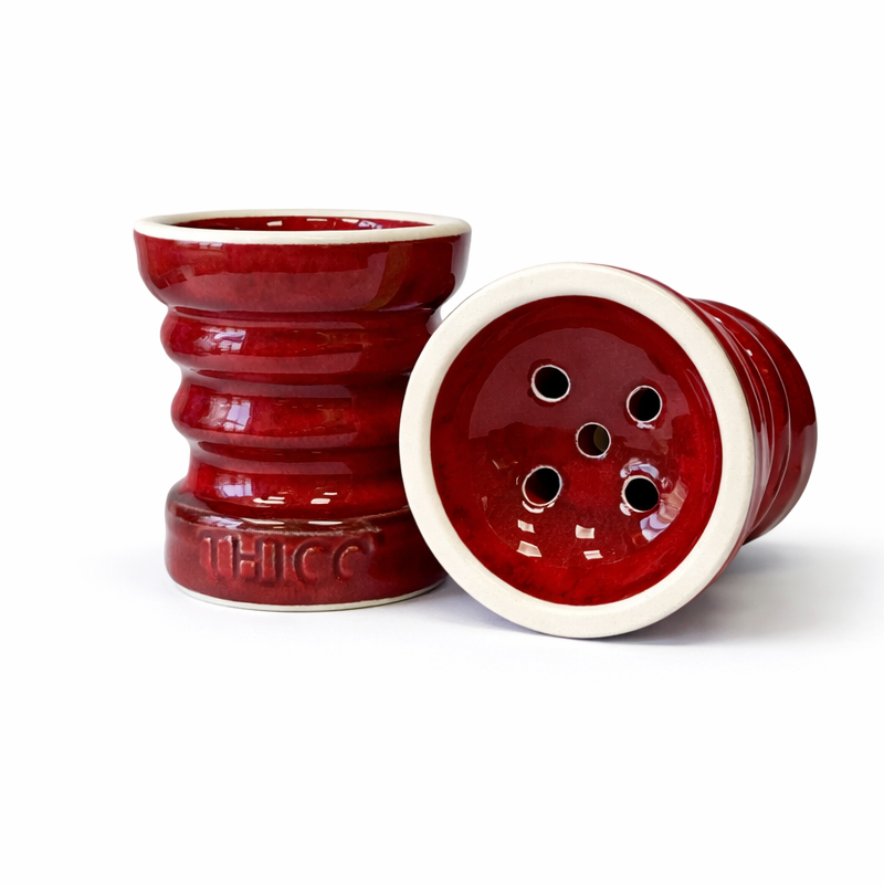Thicc Bowl Shisha Mehrlochkopf Skala Turkish Red Thicc Bowl Shisha Mehrlochkopf Skala Turkish Red
