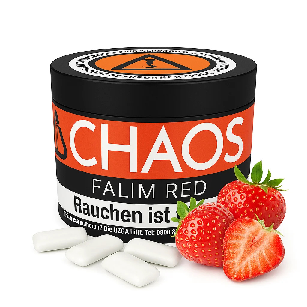 Chaos Falim Red Virginia Shisha Tabak 200g Chaos Falim Red Virginia Shisha Tabak 200g