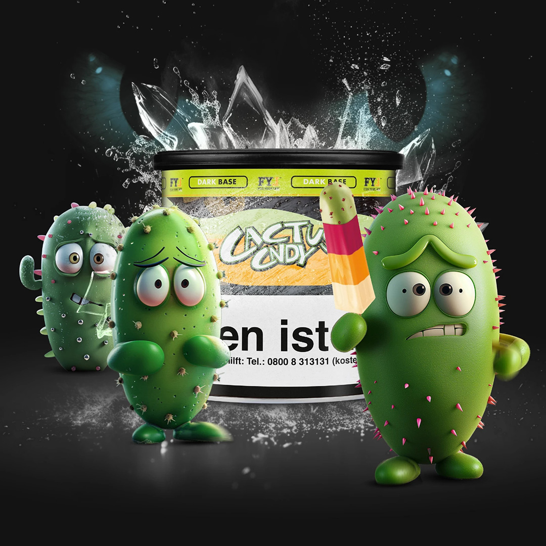 Fog Your Law Pfeifentabak Dark Cactus Cndy 65g