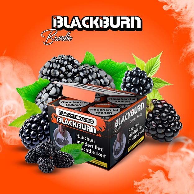 Blackburn Shisha Tabak - Blackmerry Lmnd 200g