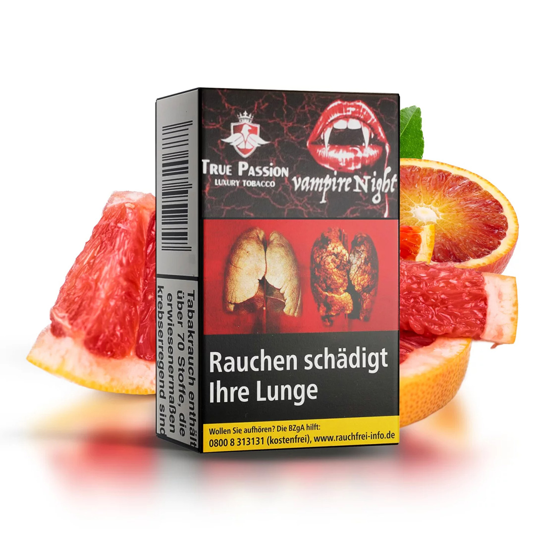 True Passion Shisha Tabak Vampire Night 20g