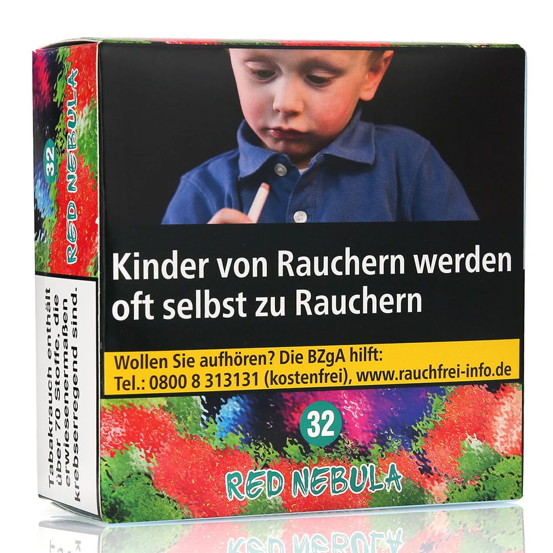 Aqua Mentha Shisha Tabak Red Nebula 200g