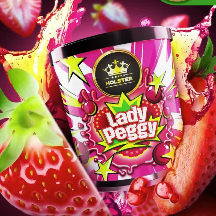 Holster Virginia Shisha Tabak Lady Peggy 200g