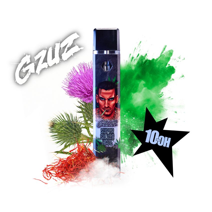 Gzuz 10-OH-HHC P Vape - Super Silver Haze 1ml