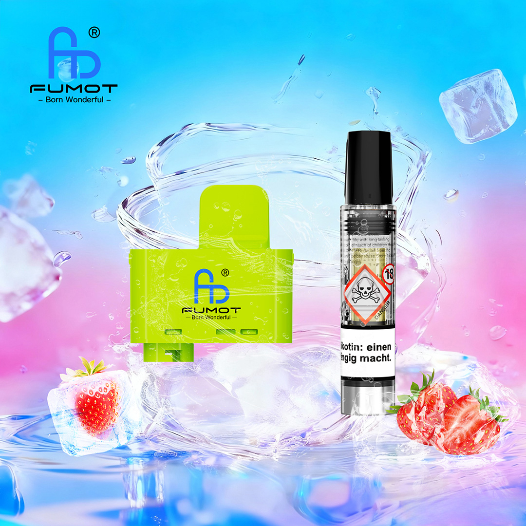 RandM Tornado Big Puff Pod Strawberry Ice 10ml