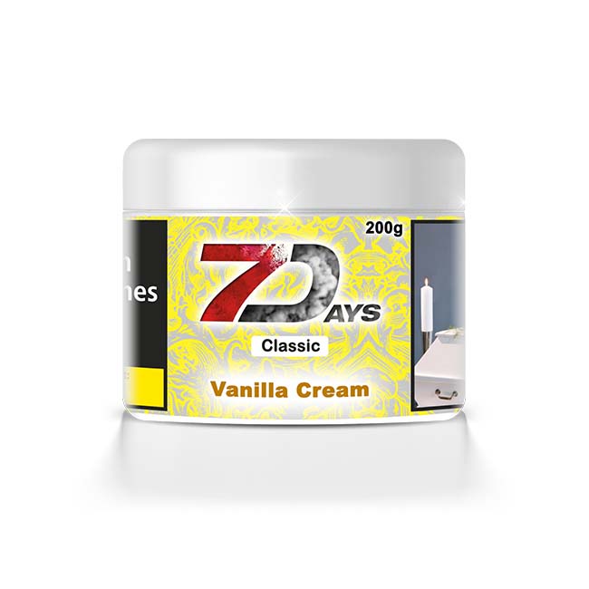 7 Days Classic Shisha Tabak - Vanilla Cream 200g