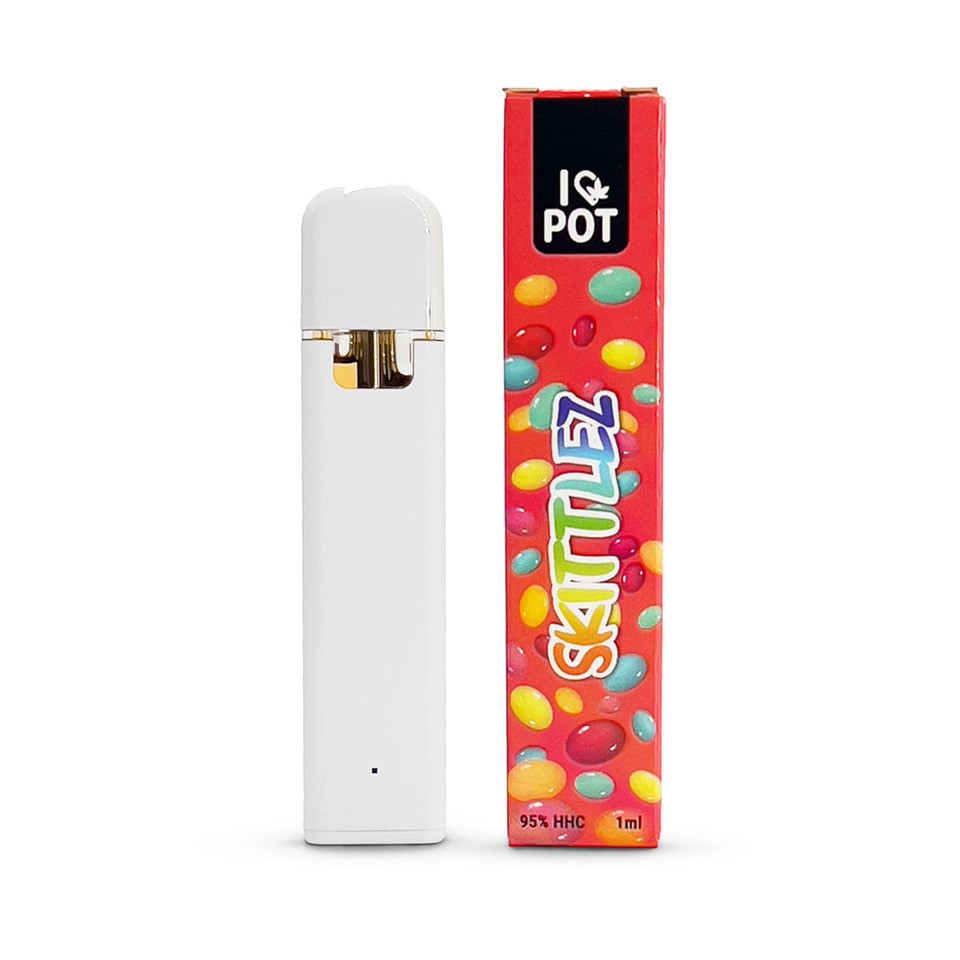 I Love Pot HHC Vape Einweg E-Zigarette Skittlez