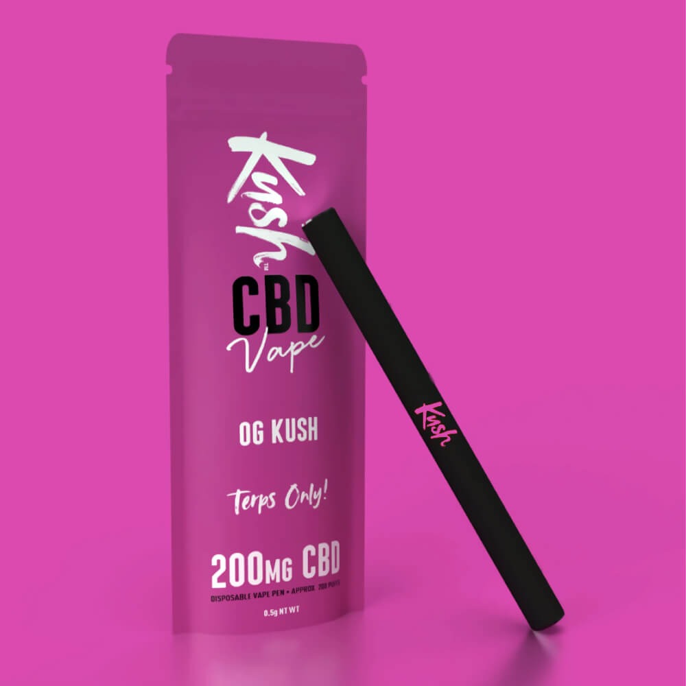 Kush CBD Vape OG Kush 200mg Vapepen Kush CBD Vape OG Kush 200mg Vapepen