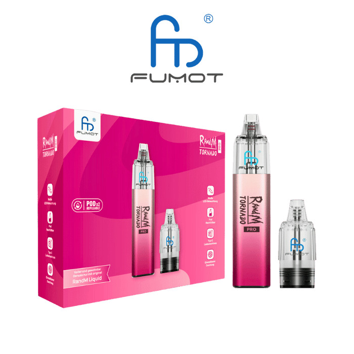 Fumot Randm Tornado Pro Kit Pink Fumot Randm Tornado Pro Kit Pink
