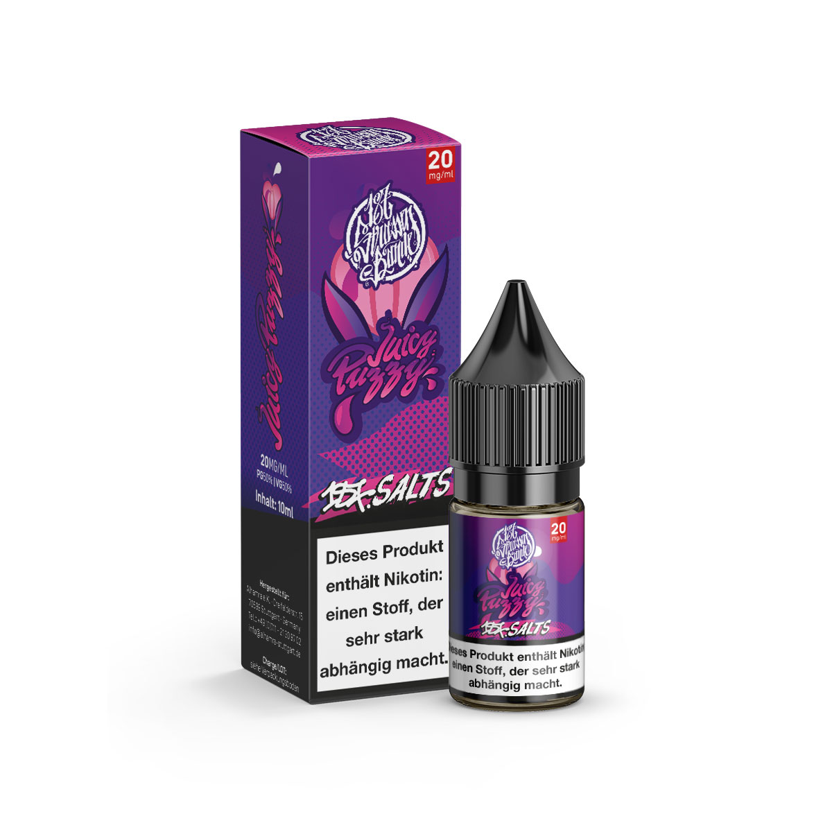 187 Strassenbande - Juicy Puzzy Nikotinsalz Liquid 10ml | 20mg/ml