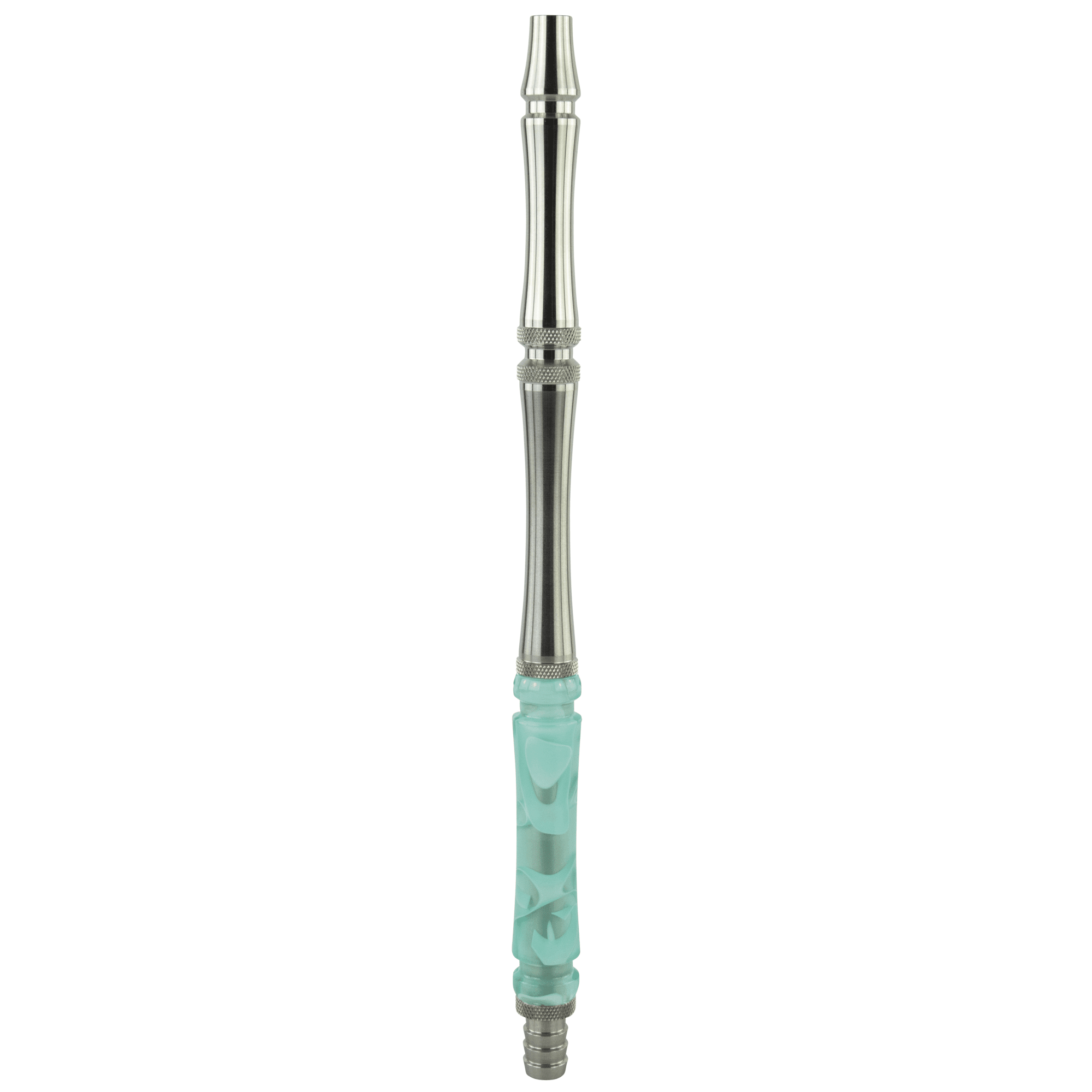Moze-Breeze-Two-Line-Stainless-Steel-Moutpiece-Wavy-Mint Moze - Stainless Steel Mouthpiece - Wavy Mint