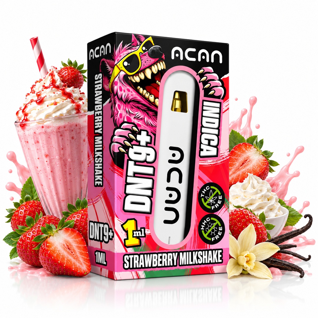 Acan DNT-9+ Vape Strawberry Milkshake 1ml