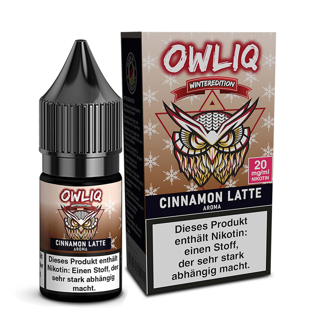 Owliq Liquid Cinnamon Latte 20mg 10ml Owliq Liquid Cinnamon Latte 20mg 10ml