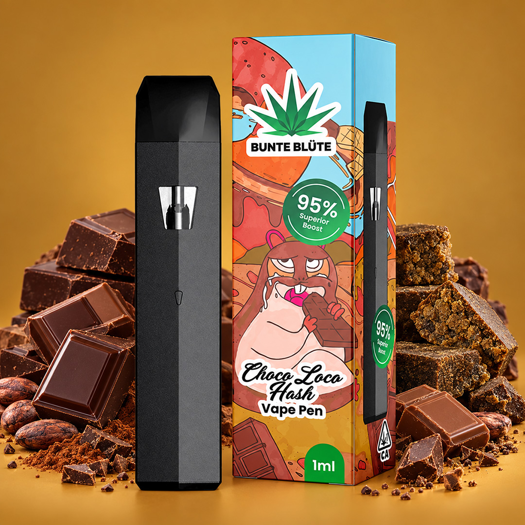 Bunte Blüte Superior Blend Vape Choco Loco Hash Bunte Blüte Superior Blend Vape Choco Loco Hash