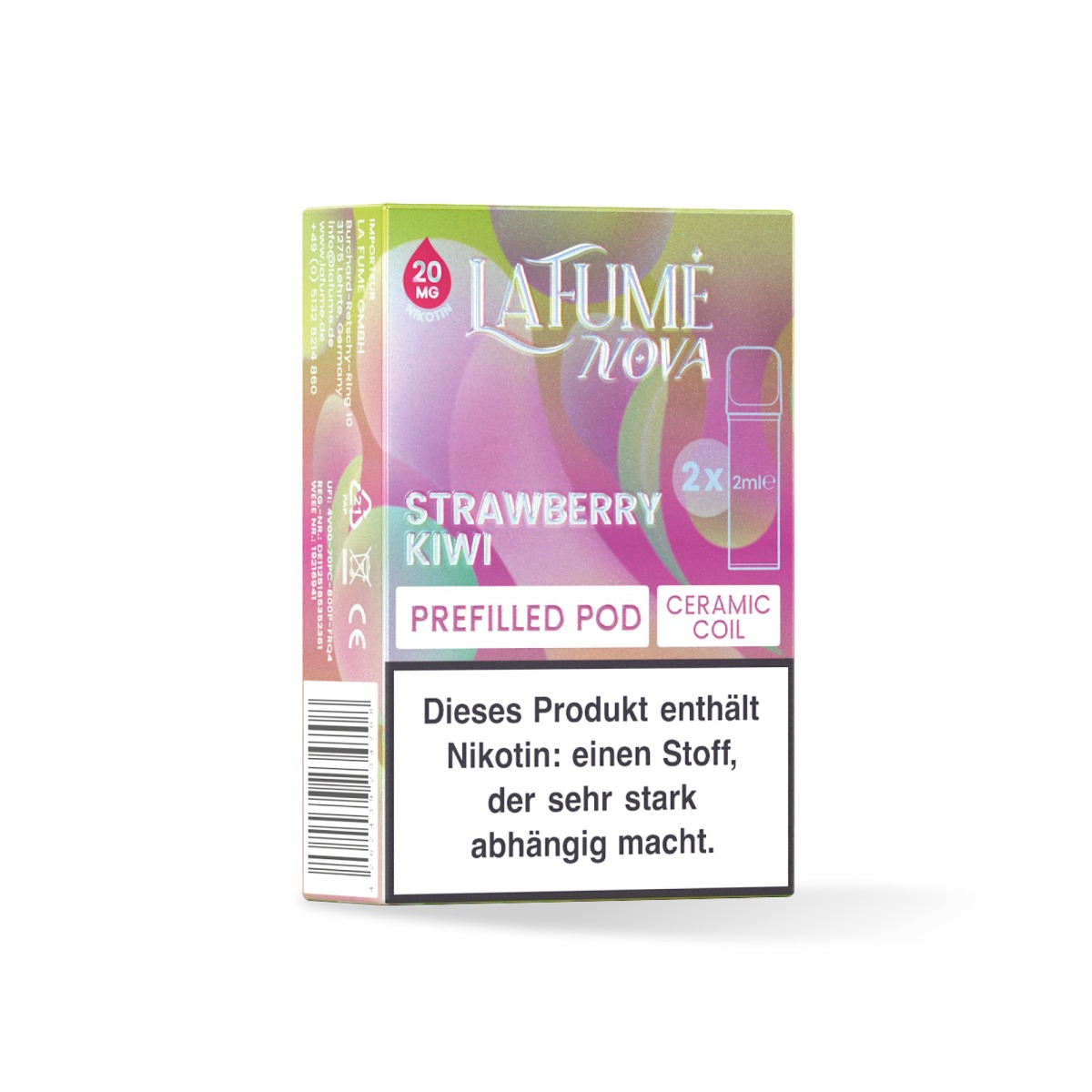 La Fume Nova Pod Strawberry Kiwi La Fume Nova Pod Strawberry Kiwi