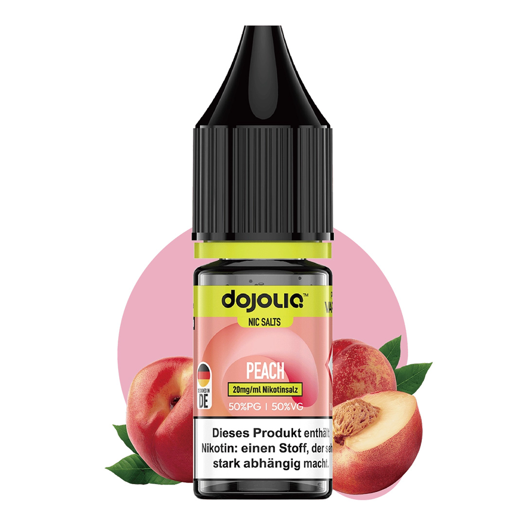 Dojoliq Nikotinsalz Liquid Pfirsich 10ml 20mg