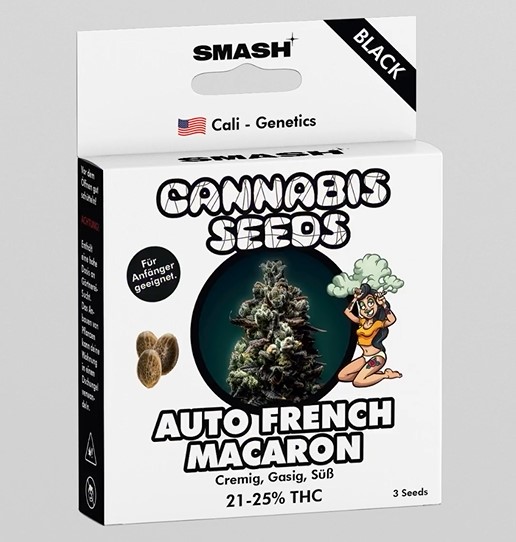 Smash Cannabissamen Auto French Macaron Smash Cannabissamen Auto French Macaron