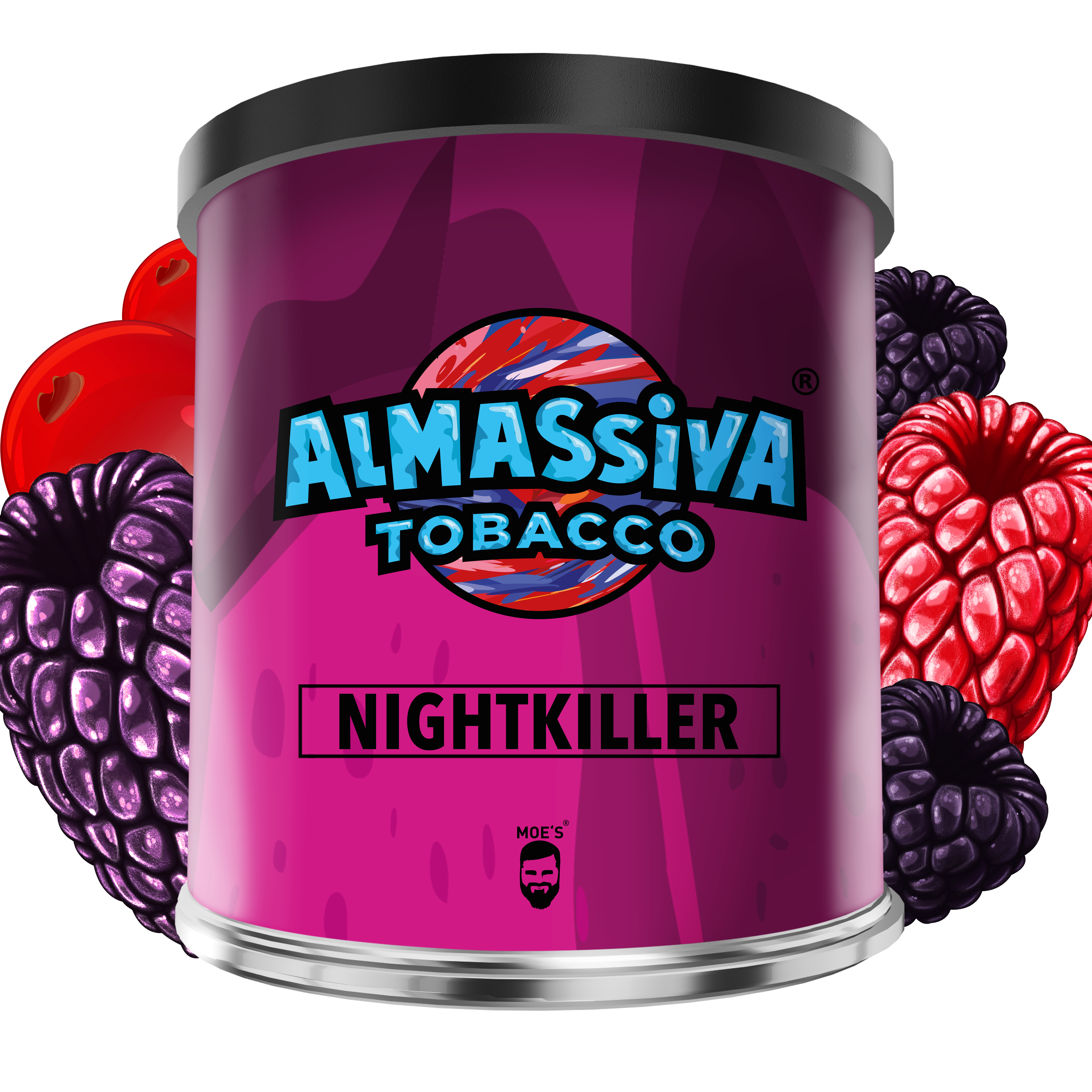 Al Massiva Shisha Tabak - Nightkiller 200g