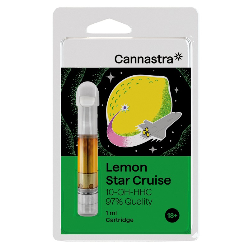 Cannastra 10-OH-HHC Kartusche Lemon Star Cruise 1ml Cannastra 10-OH-HHC Kartusche Lemon Star Cruise 1ml
