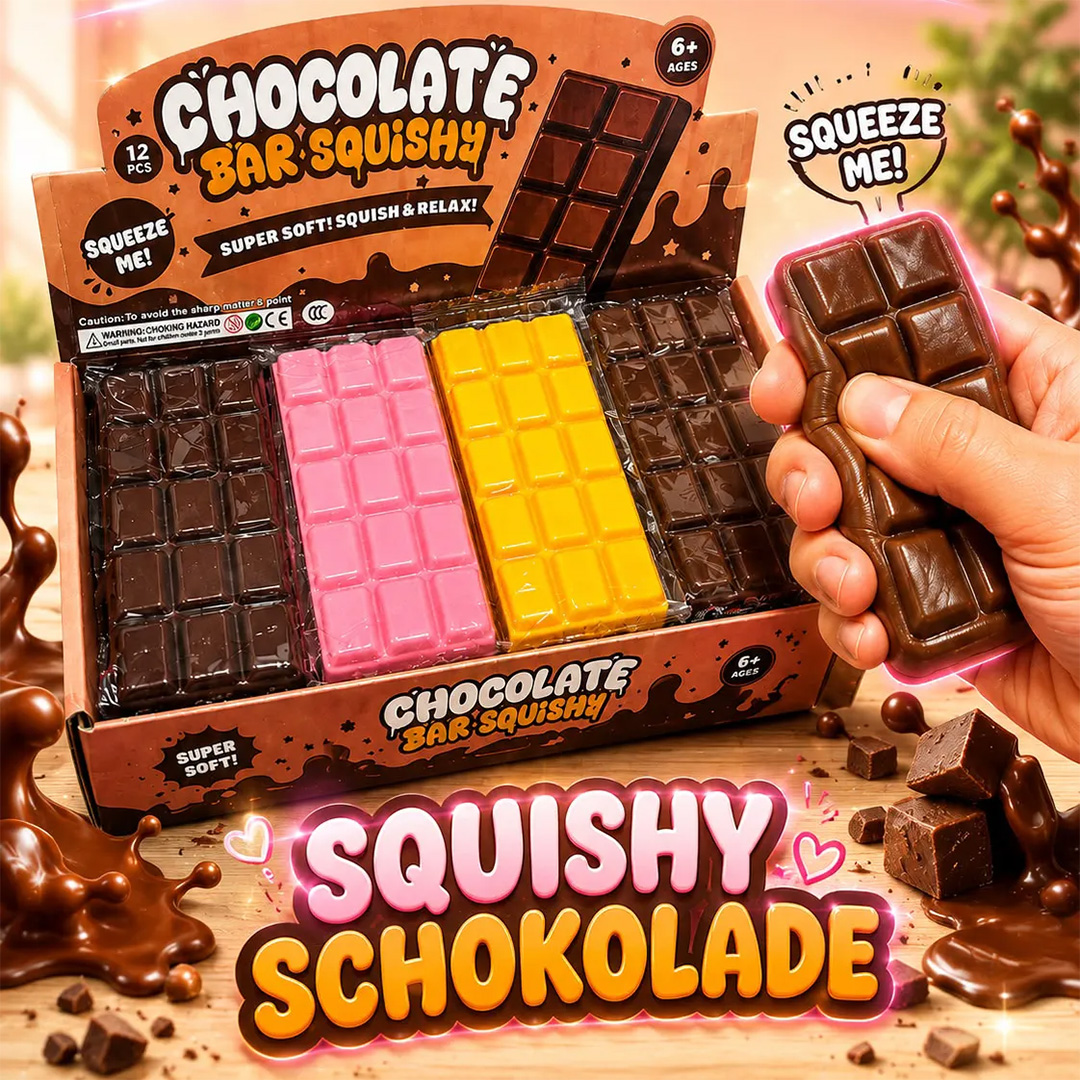 Squishy Spielzeug - Chocolate Bar Squishy Spielzeug - Chocolate Bar