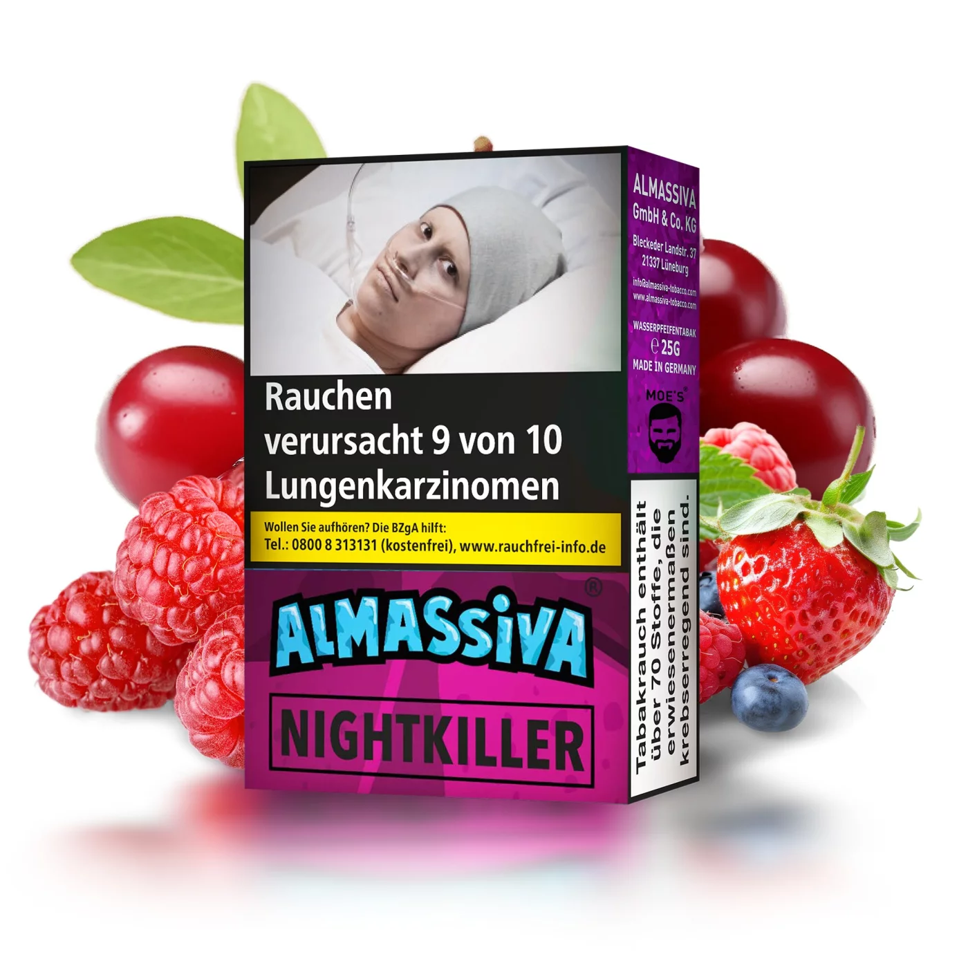 Al Massiva Shishatabak Nightkiller 25g Al Massiva Shishatabak Nightkiller 25g