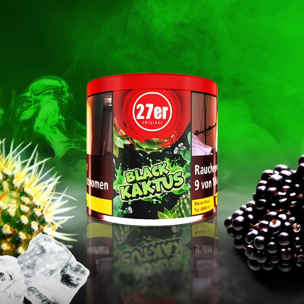 27er Shisha Tabak Black Kaktus 200g 27er Shisha Tabak Black Kaktus 200g