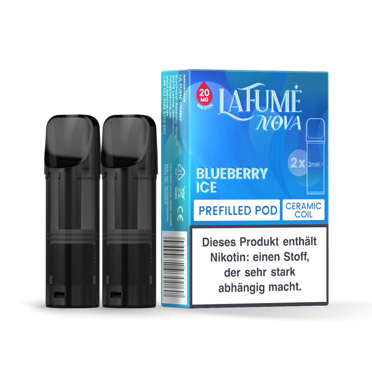 La Fume Nova Pod Blueberry Ice La Fume Nova Pod Blueberry Ice