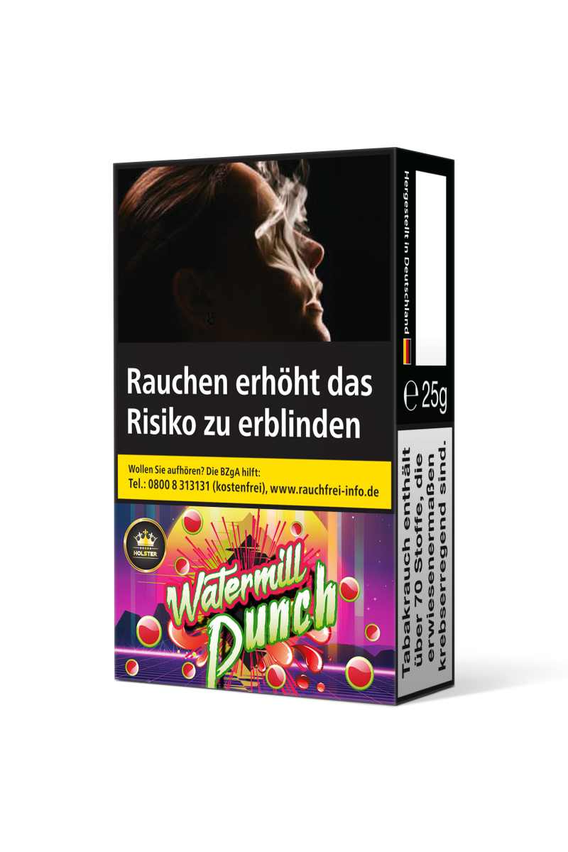 Holster_Watermill_Punch_25g Holster Shisha Tabak Watermill Punch