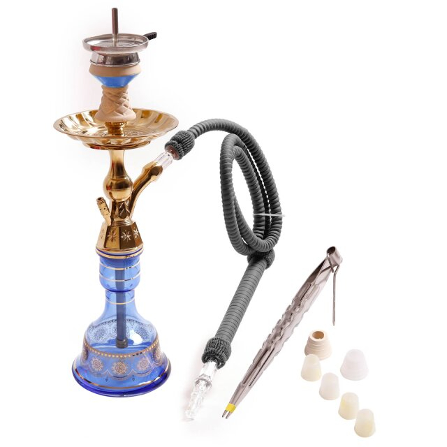Luna Shisha Komplettset Small Tradi Deep Blue Luna Shisha Komplettset Small Tradi Deep Blue