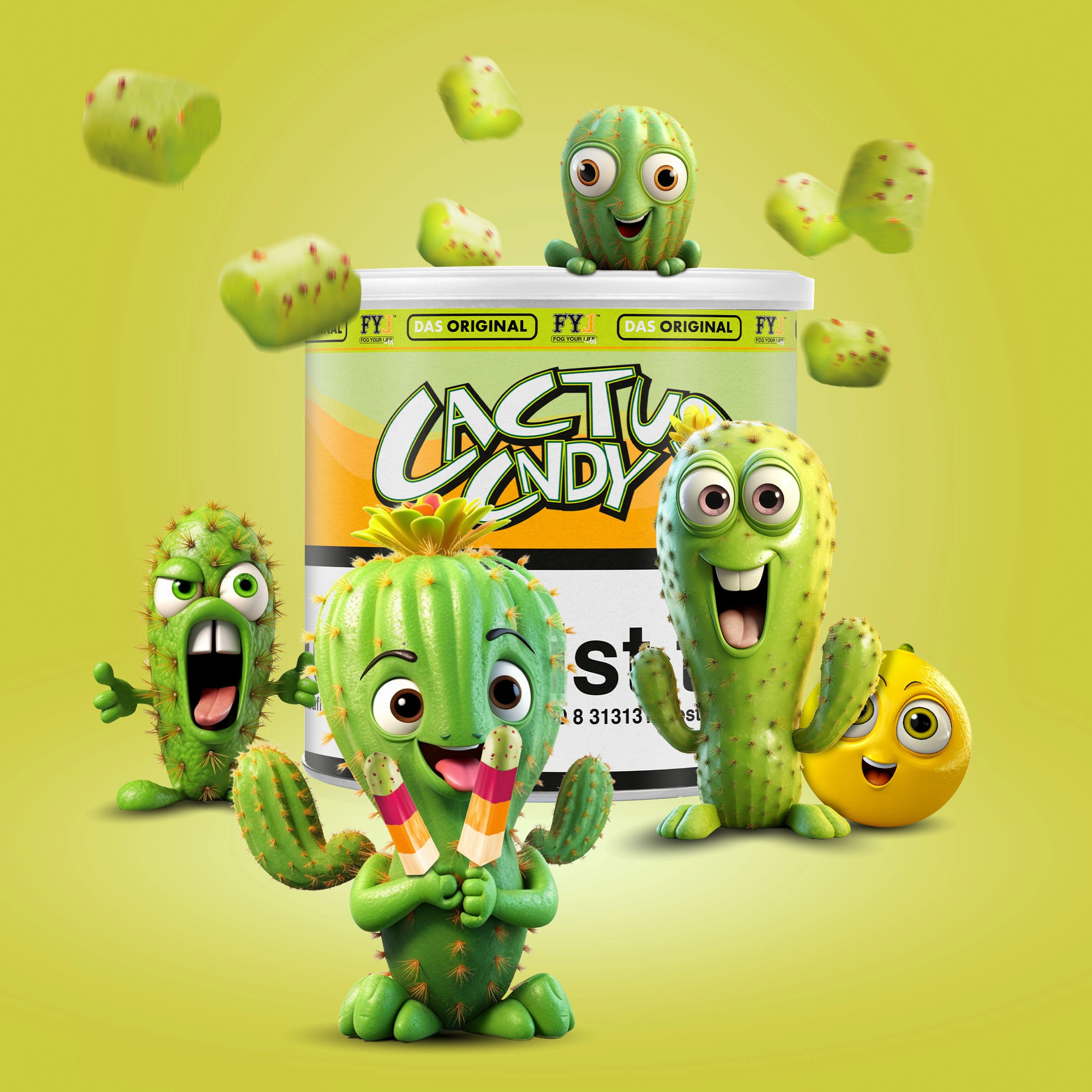 Hookain Fog Your Law Pfeifentabak Cactus Cndy 70g Hookain Fog Your Law Pfeifentabak Cactus Cndy 70g