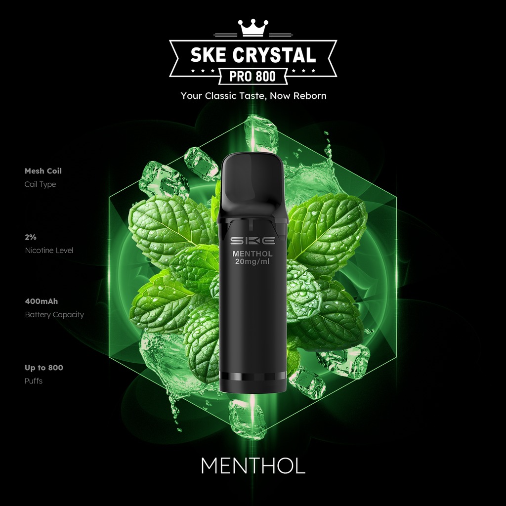SKE Crystal Pro Pod Menthol SKE Crystal Pro Pod Menthol
