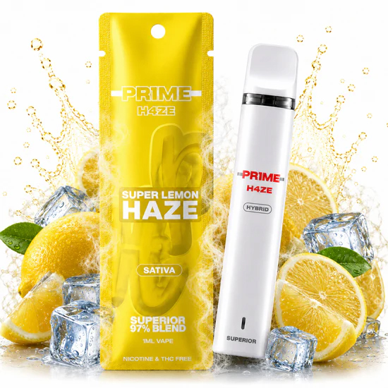 Pr1me H4ze - Superior Blend Vape - Super Lemon Haze 1ml