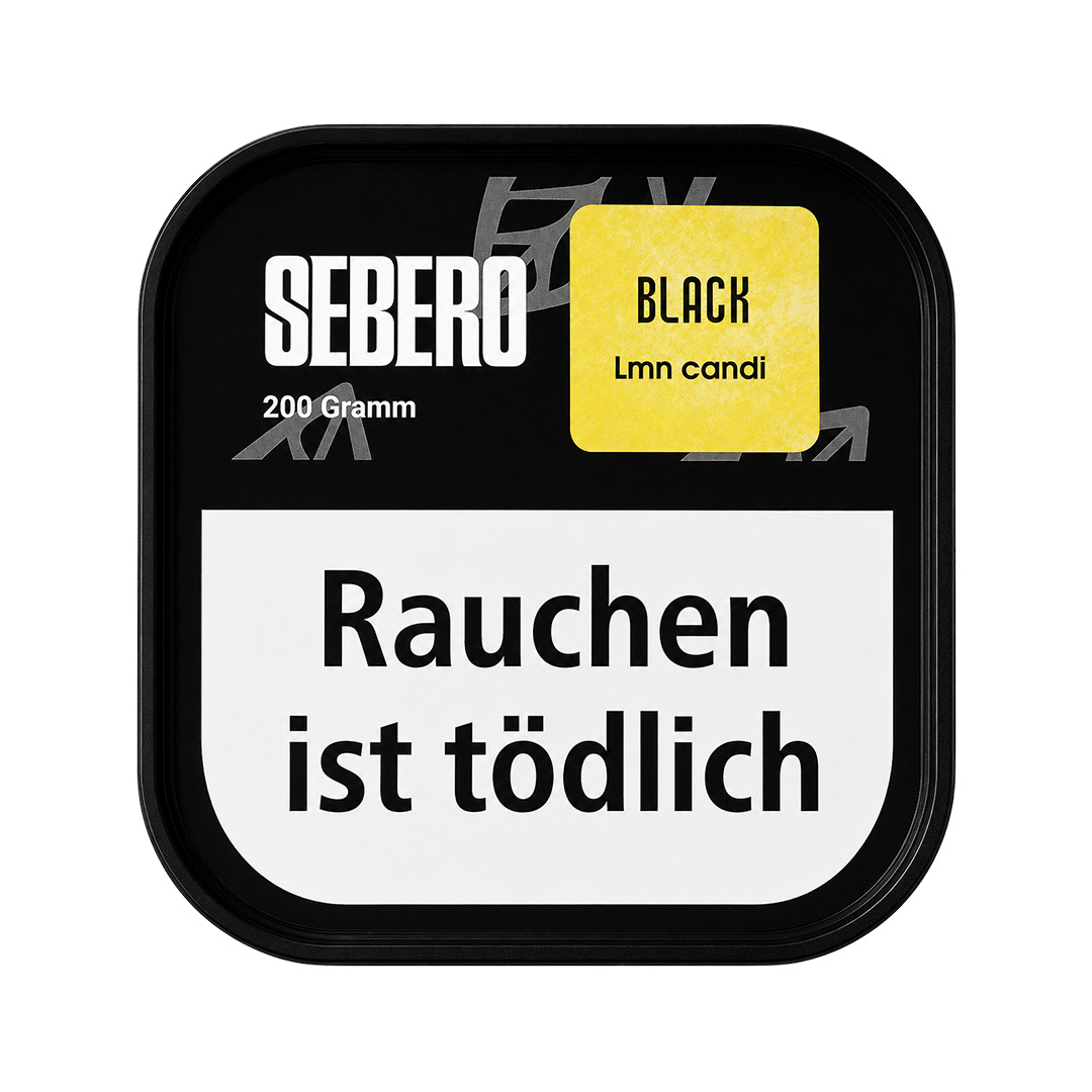 Sebero Darkblend Shisha Tabak Black Lemon Candy 200g