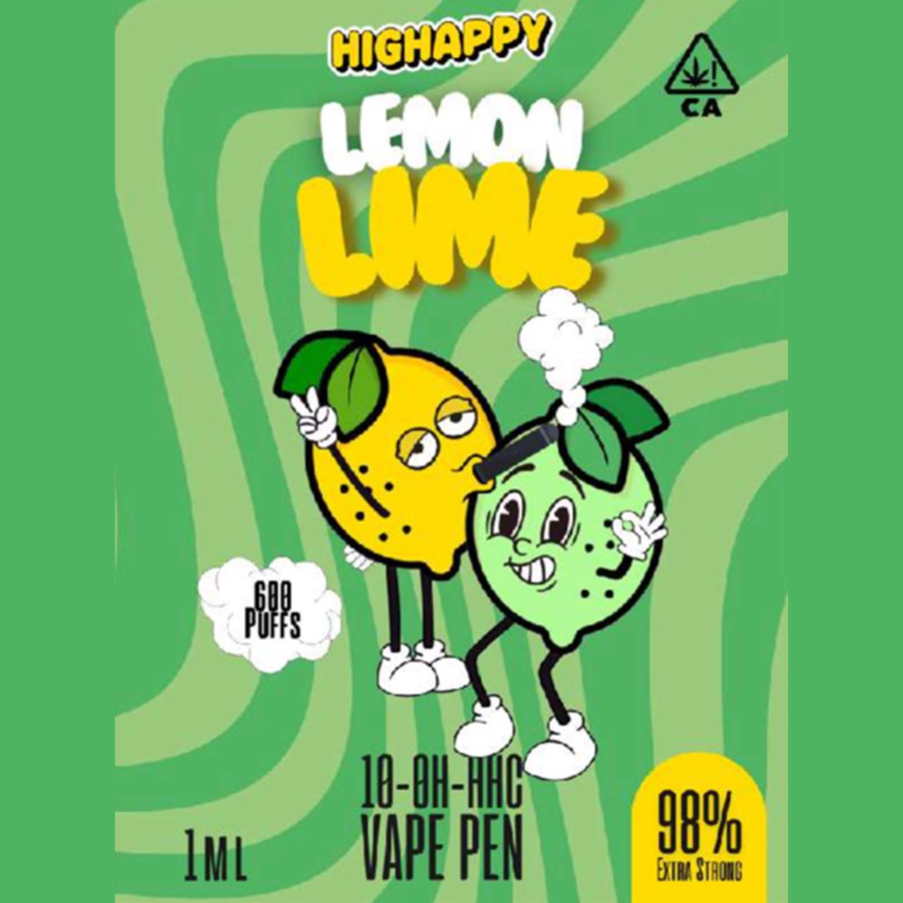 Highappy 10-OH-HHC Vape - Lemon Lime 1ml